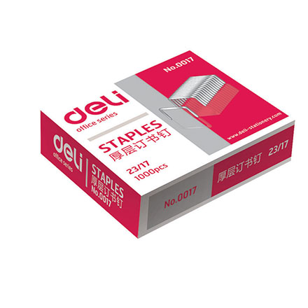 Office supplies Strong 0017 thick layer order needle 23 17 120 pages of booking nail