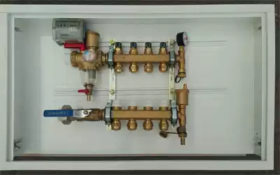Italy Calefi 659 water separator box imported water separator shielding floor heating construction Kangshi floor heating