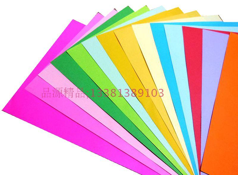 Promotion A4 Color Photocopy Paper 80120160230250 gr Handmade Paper Office Flat Print Color Cardboard Painted paper