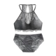 Gần gũi nhật ký ren treo cổ tạp dề-bralette gợi cảm backless không có vòng thép siêu mỏng áo ngực đặt đồ lót set đồ lót đẹp Bộ đồ lót