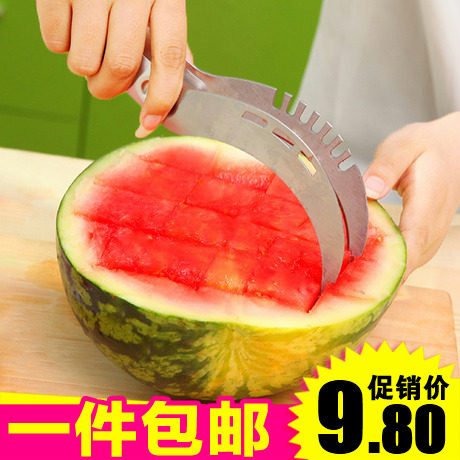 Chewatermelon Architecture Watermelon Slicer Large Fruit Artificial Segmentator Fruit Knife Multi-Functional Stainless Steel Tool