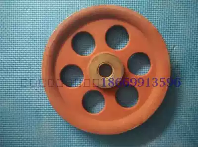 Shanghai Yuanzheng four-column car lift TLT440W elevator special wire rope roller pulley pulley