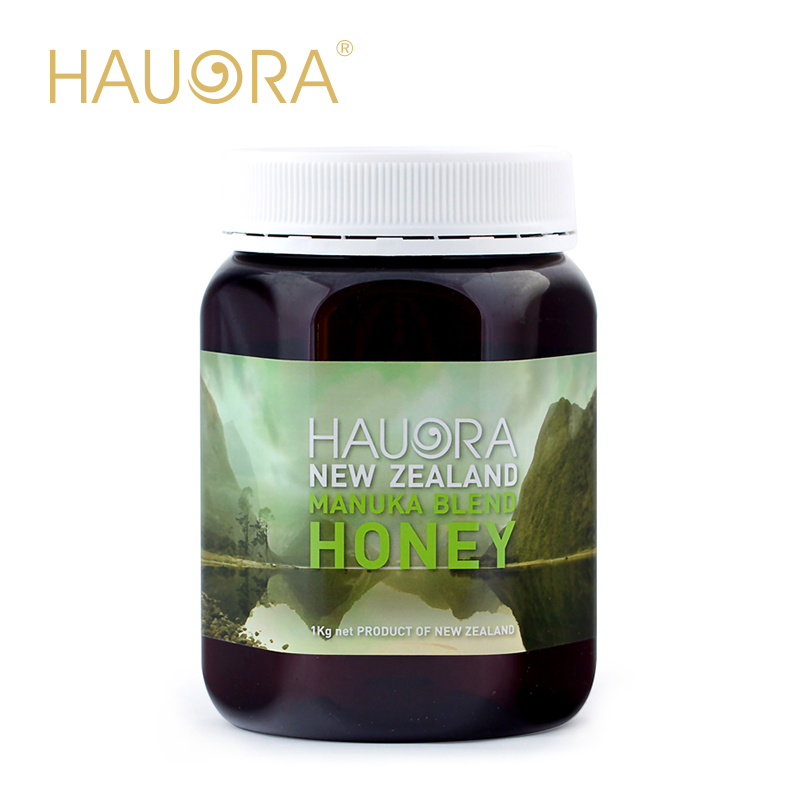 Hauora纽天然新西兰进口蜂蜜 天然野生土蜂蜜麦卢卡混合蜂蜜1kg