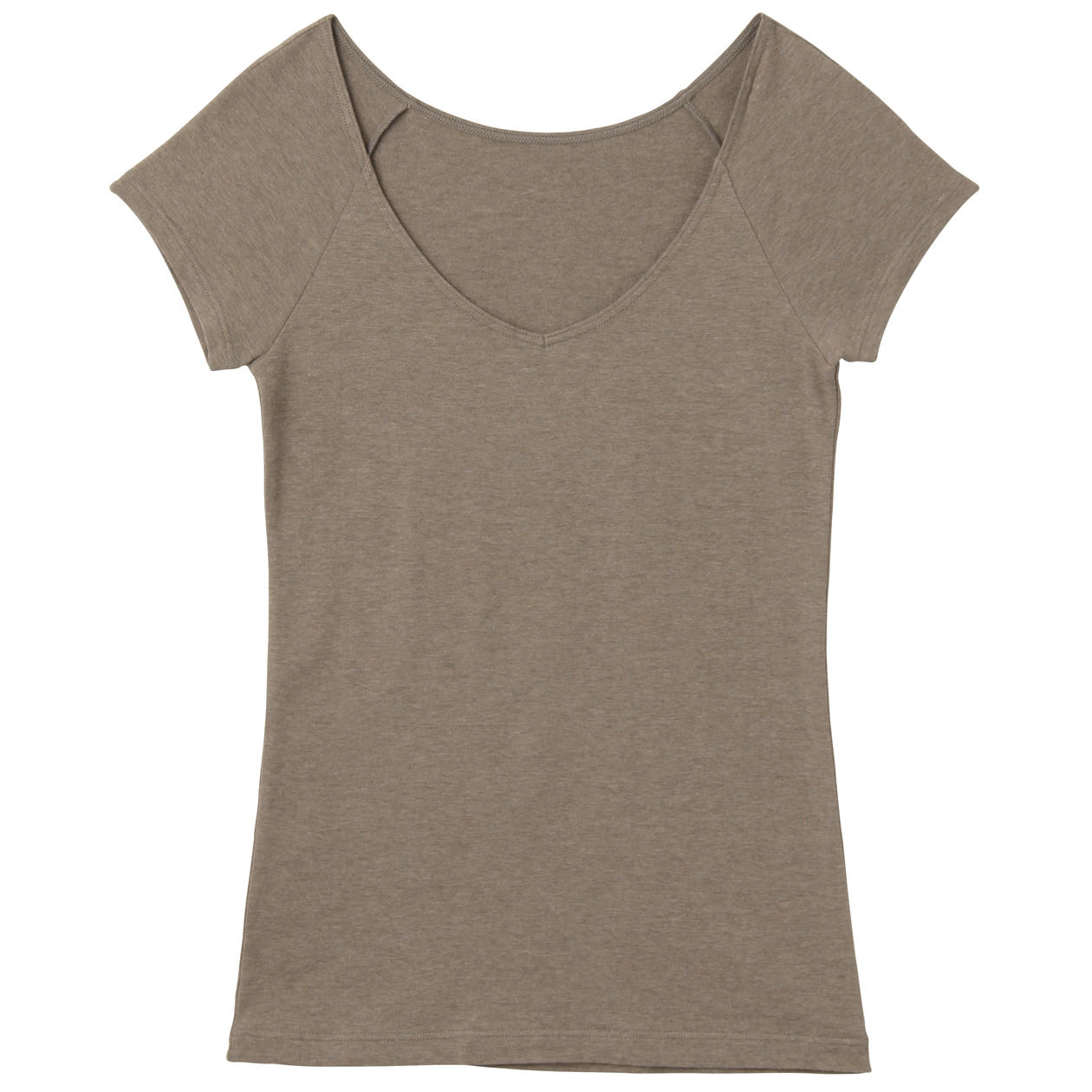 无印良品MUJI 女式 V领法国袖