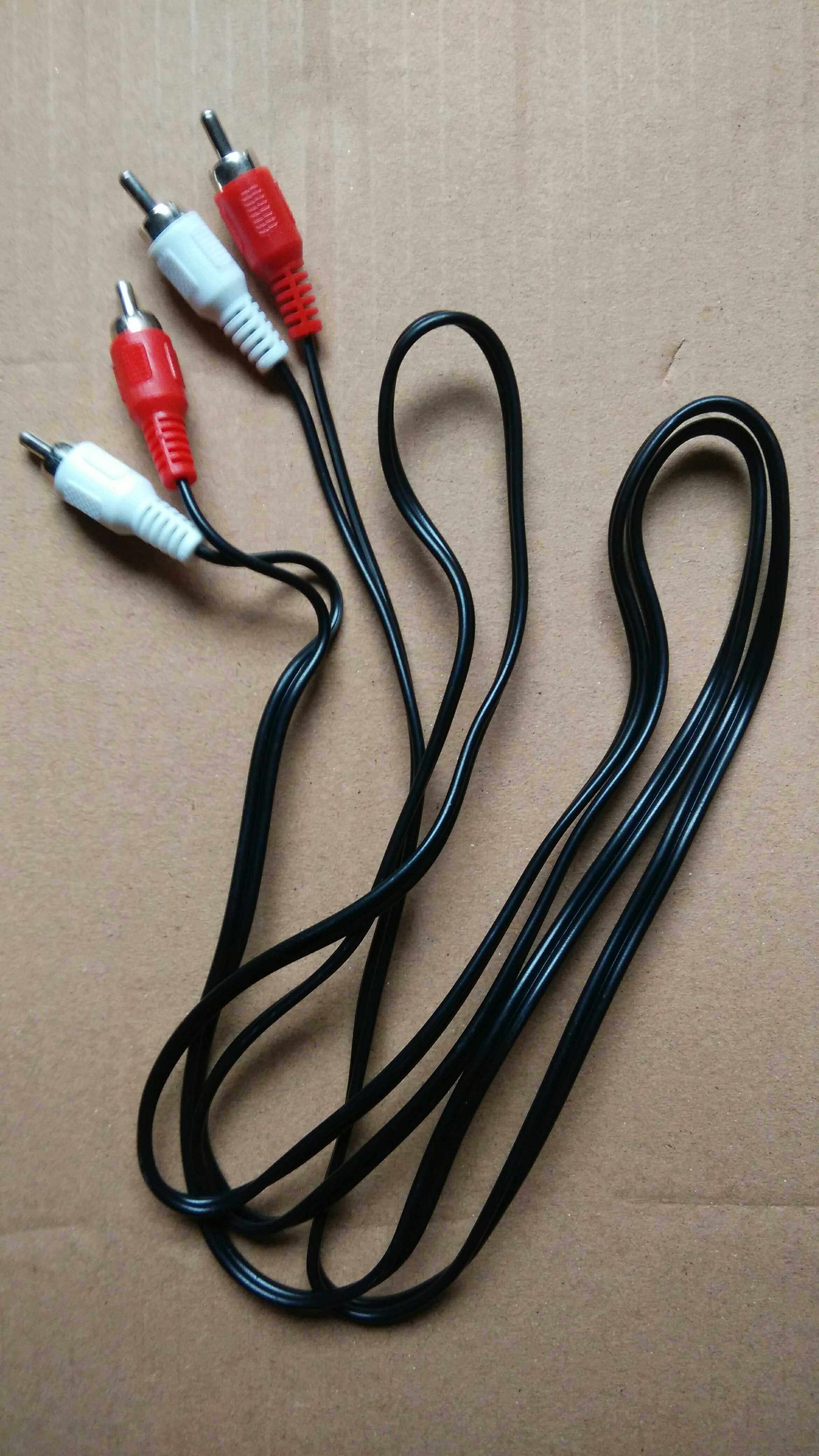 Four-head lotus audio patch cord 1 3 m left right