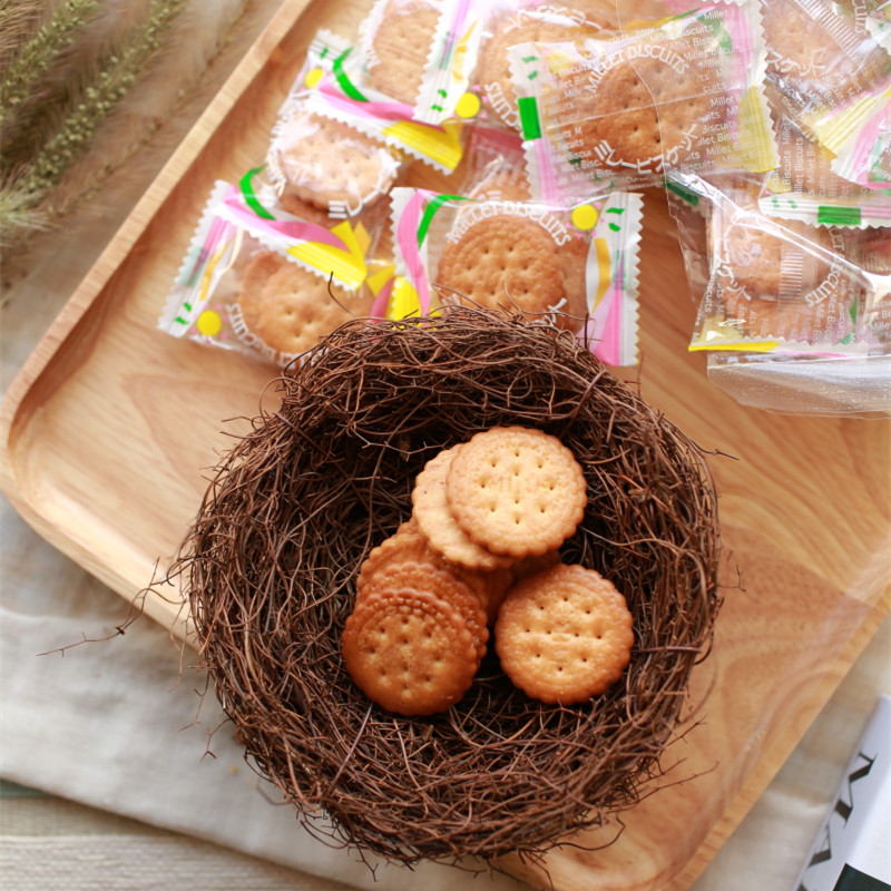 Japan imported snack Net red crackers Nagoya specialty Hirano Miller South Milk small round cake salty 180g