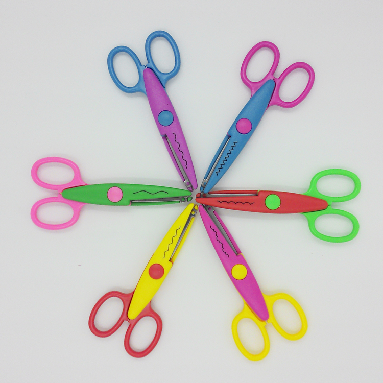 5 inch DIY handmade photo album special lace scissors handmade materials personalized pattern creation scissors