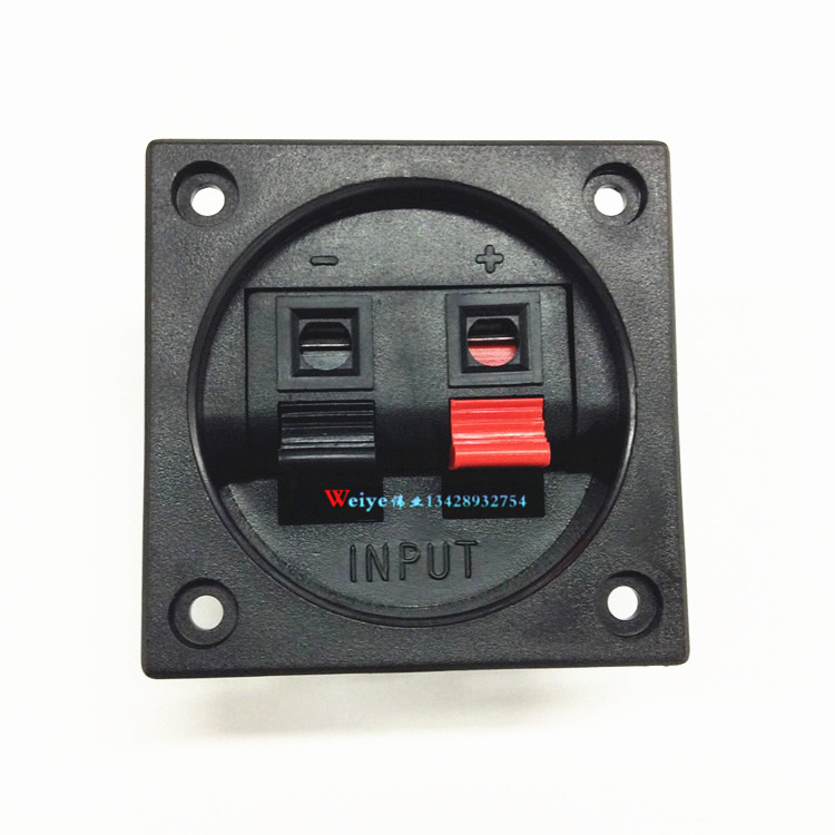 别小看此小夹子！WP2-7大2P弹簧接线柱，音响发烧友的秘密武器