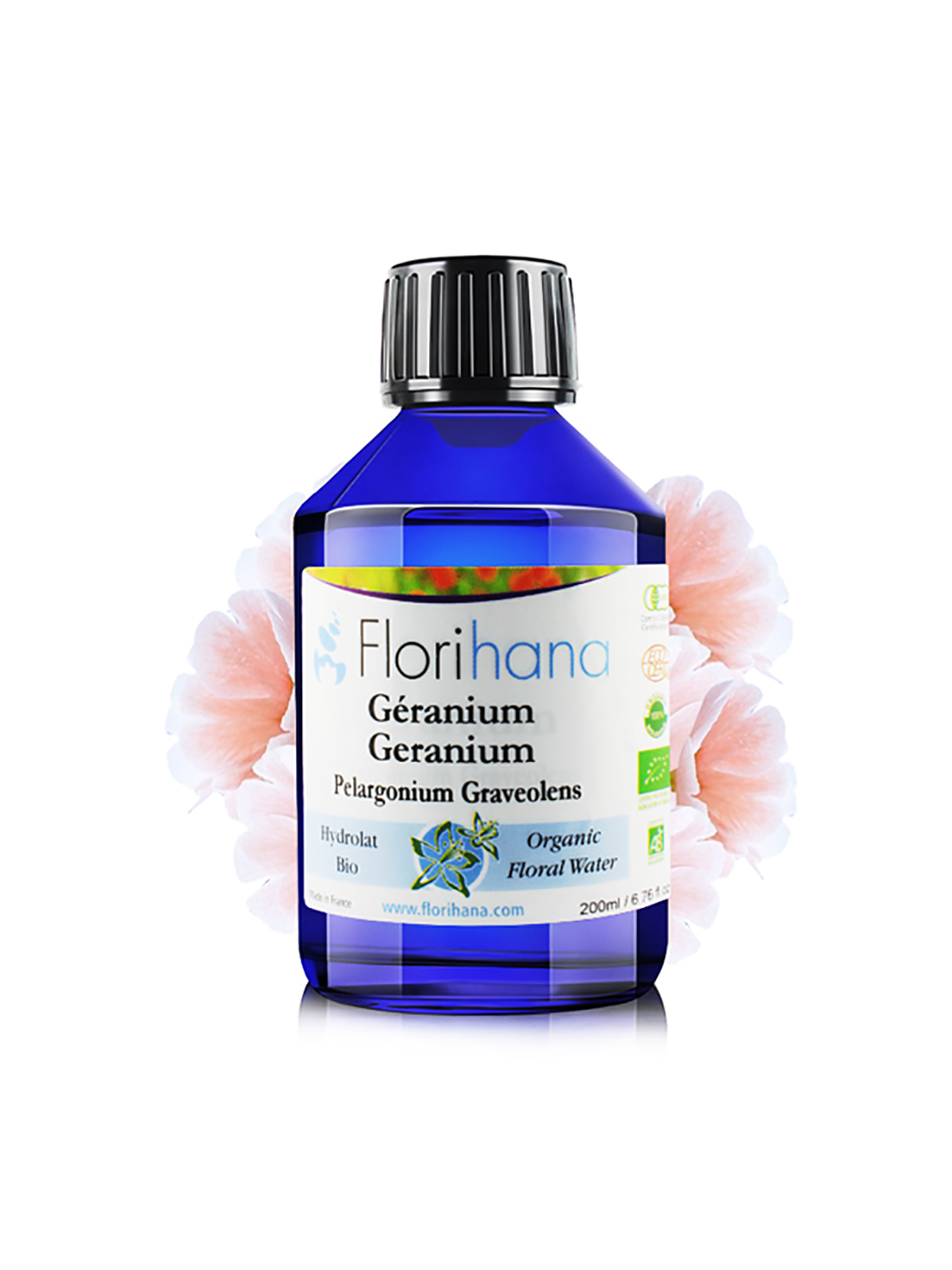 Florihana 玫瑰天竺葵纯露200ml