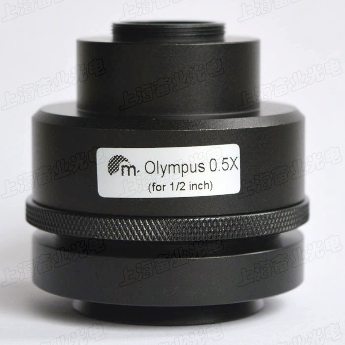 0 5X Olympus microscopy camera C connector CX31 41BX43BX51BX53