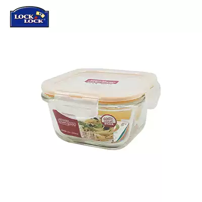 Music button glass crisper glass crisper glass custodial bowl box lunchbox LLG205(300ml)