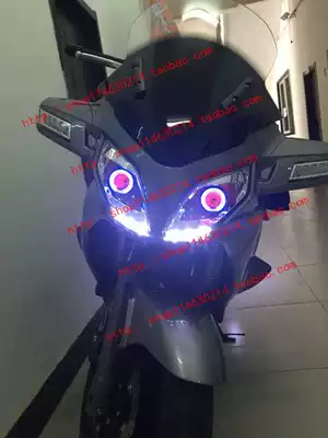 Applicable to spring breeze CF650TR-2 modified dual lens xenon lamp Angel eye CFMOTO650NK headlight assembly
