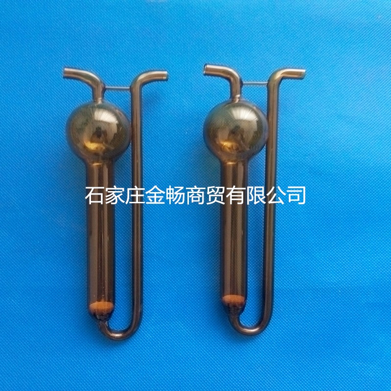 U-shaped porous glass plate absorption bottle white brown U-shaped porous glass plate absorption tube bottle 10 25 50 75ml