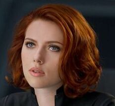Black Widow Cosplay Wig Avengers Cosplay Wig Red-Brown Short Curly Hair Fluffy and Sexy Women's Style Black Widow Cosplay Wig Avengers Cosplay Wig Red-Brown Short Curly Hair Fluffy and Sexy Women's Style