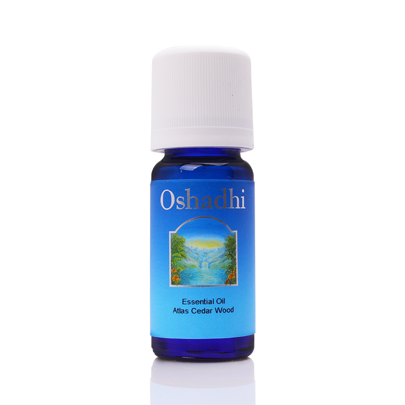 Oshadhi有机大西洋雪松单方精油净化毛孔平衡油脂防脱去屑呼吸道
