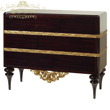 建泰欧式实木新古典斗柜储物柜Z129