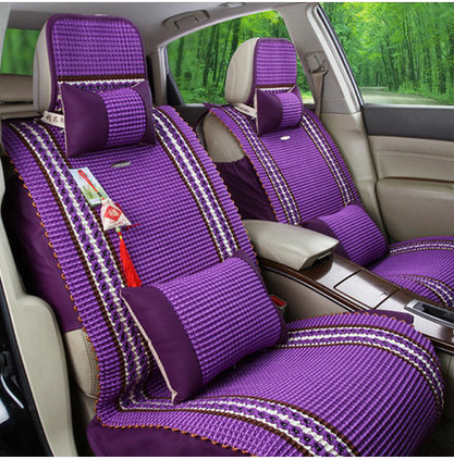 适用于江铃驭胜五座汽车坐垫新款夏季四季通用全包围座垫