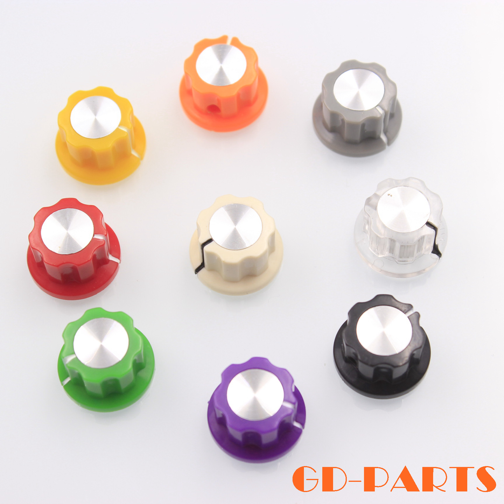 BOSS Guitar Effect knob Speaker Instrumentation Potentiometer volume adjustment knob Brass hole 6 4mm