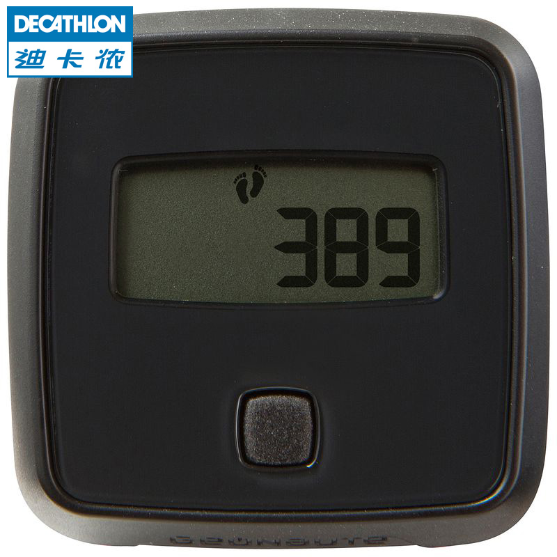 迪卡侬 走路计步器 户外运动多功能便携 附电池计步器 GEONAUTE