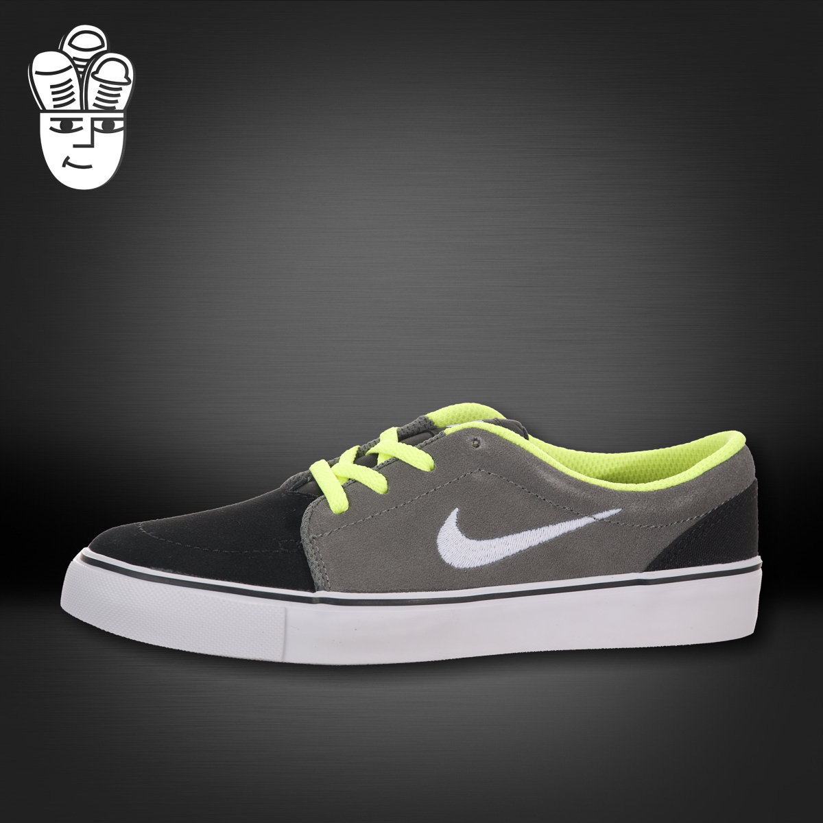 Nike SB Satire 幼童鞋 潮童复古板鞋 儿童运动鞋616759-010