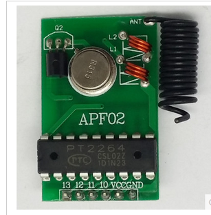 315M 433M high power long distance wireless emission module PT2262 four channel fixed code type