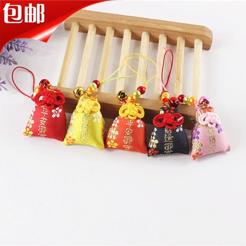 End of the Dragon Boat Festival Traditional fragrant bag Perfume Bag Pocketbook Blessing Bag Embroidered Cartoon Fu Bag Mobile Phone Sling Bag bag hanging decoration