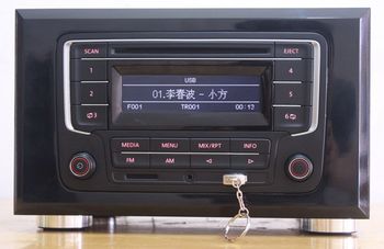 Volkswagen Car Audio System Modified to Home Audio System Set, Supports Sd, Usb, Aux