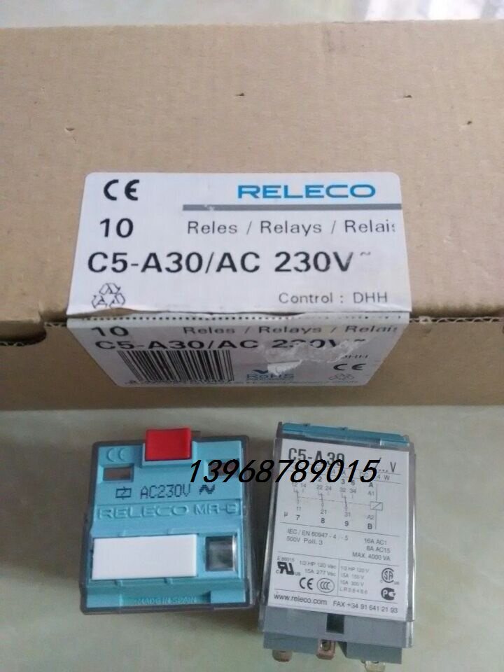 Supply new original imported Spanish RELECO imported relay C5-A30 C5-A30X AC230V