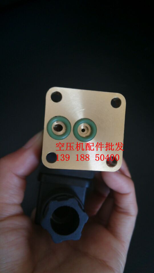 Bottom plate connection two-bit three-way screw air compressor solenoid valve Z30D22H V220 RS5578FV15-Z