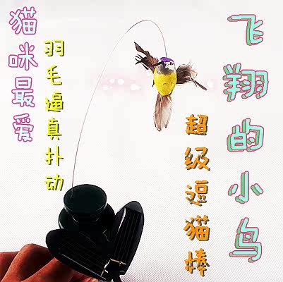 Electric cat stick cat cat favorite cat toy pet supplies pet toy cat grab board dancing bird cat toy