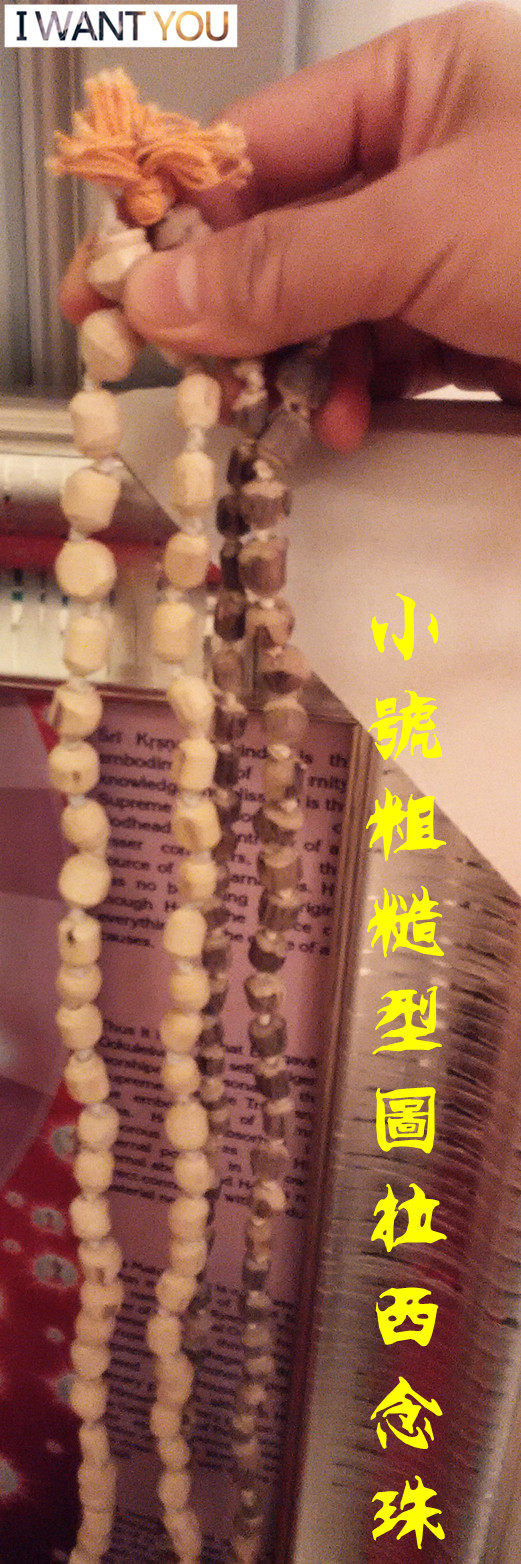 India's produce large natural pure handmade tullasi candida beads (slightly rough)