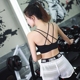 Đồ lót thể thao nữ 2018 chống sốc chạy bộ tập hợp rập khuôn chống chùng quần áo thể dục áo ngực áo ngực yoga quần áo vest áo thun tập gym nữ Đồ lót thể thao