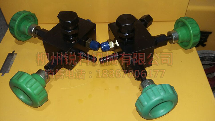 Pre-stress tensioning device ZB4 ZB6 electric oil pump control valve assembly left valve right valve tensioning oil pump