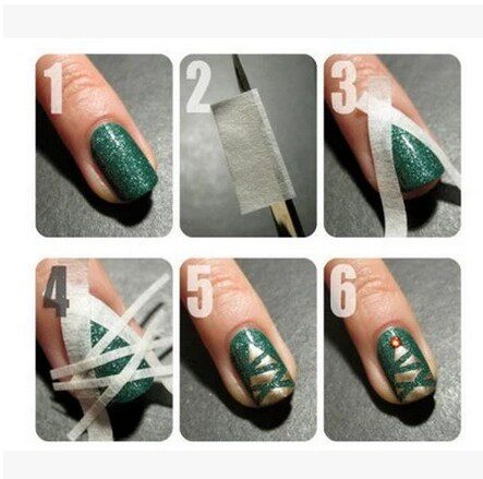 Creative nail tape sticker tape French pattern pattern nail oil tool 17m 0 5cm1 2cm