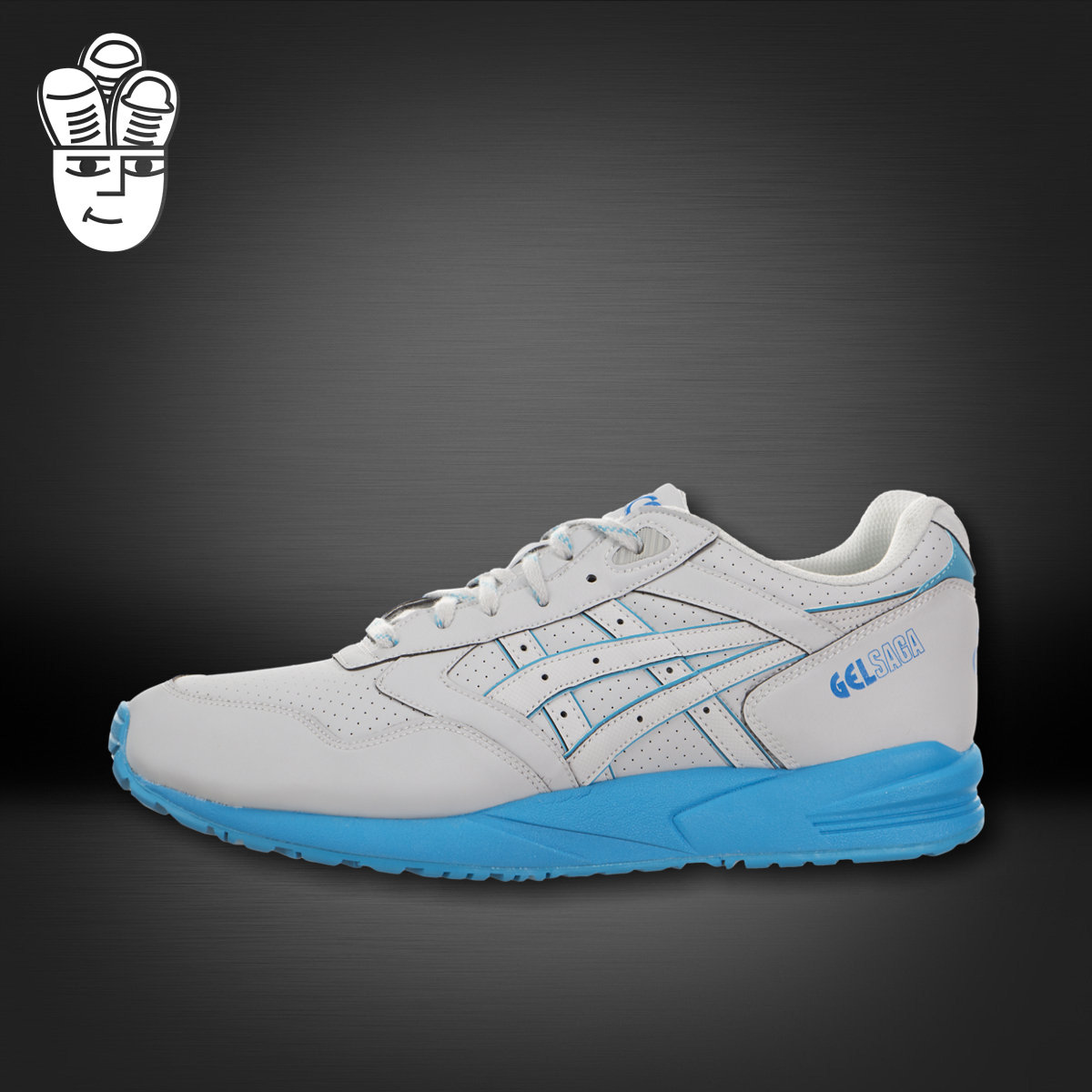 亚瑟士 Asics GEL-Saga 爱世克斯 男子低帮复古跑鞋 运动休闲鞋