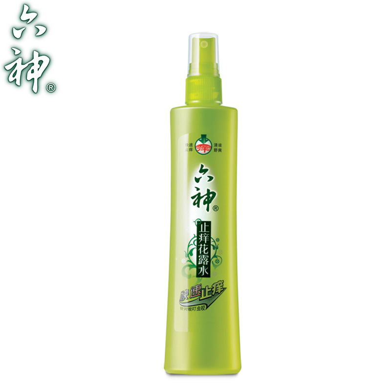 【品牌直销】六神喷雾止痒花露水180ml 快速止痒花露水