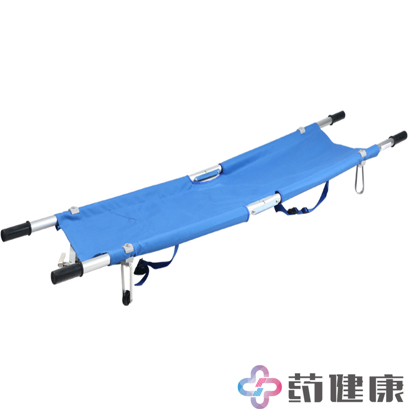 苏宏SH型医用担架医院球场救护车野外可折叠铝合金便携带轮子担