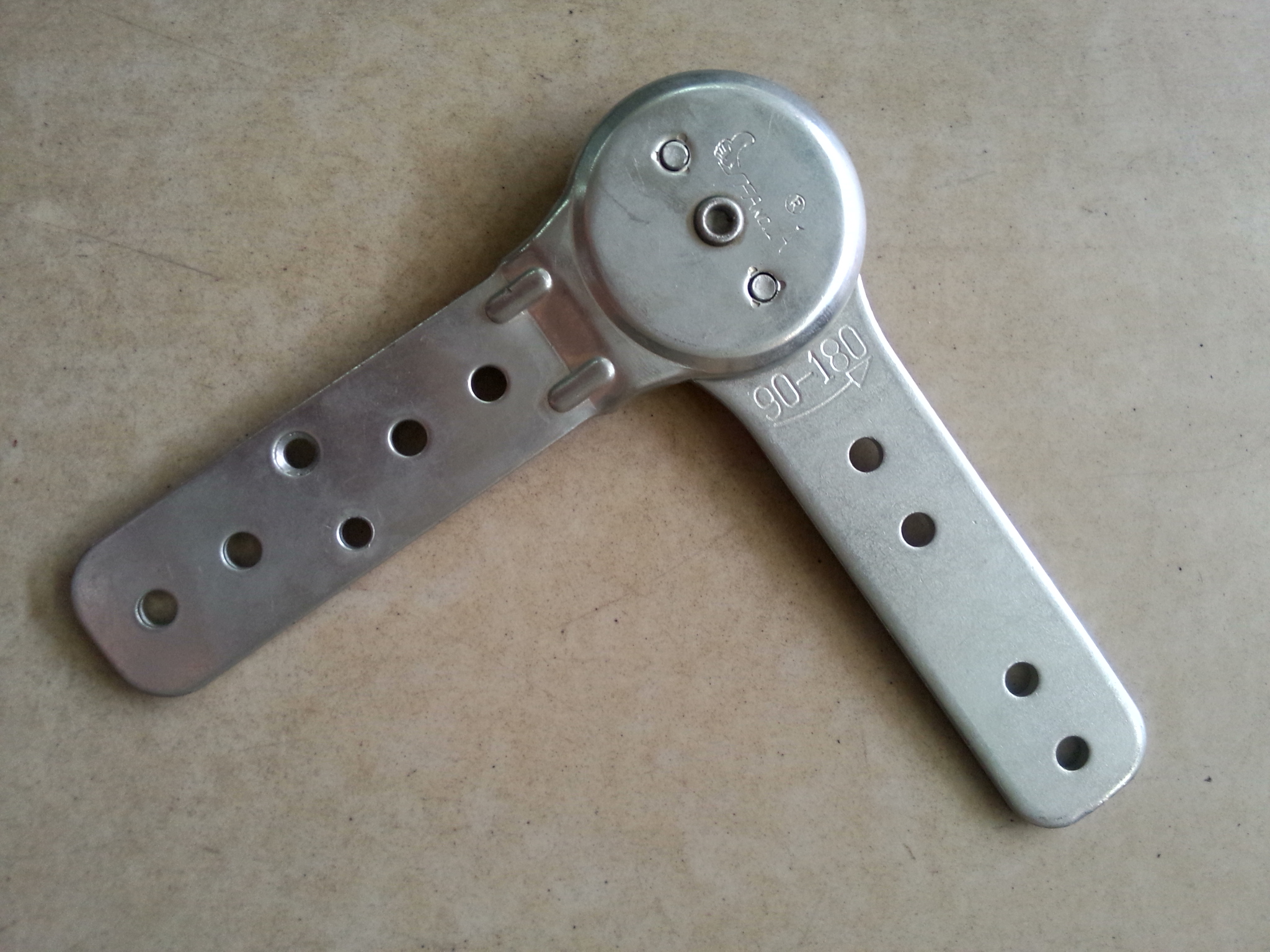 Furniture Hardware Multifunction Sofa Headrest Armrest Hinge Sofa Accessories Five Gold Accessories Connecting Piece Thumbs Up