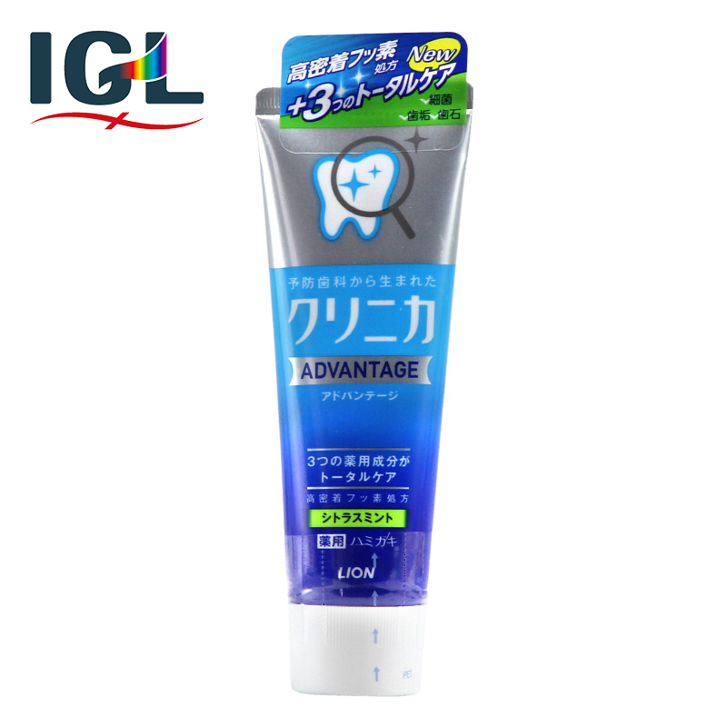 【直邮】 LION/狮王 洁净防护牙膏 防蛀牙护牙龈130g柑橘薄荷口味