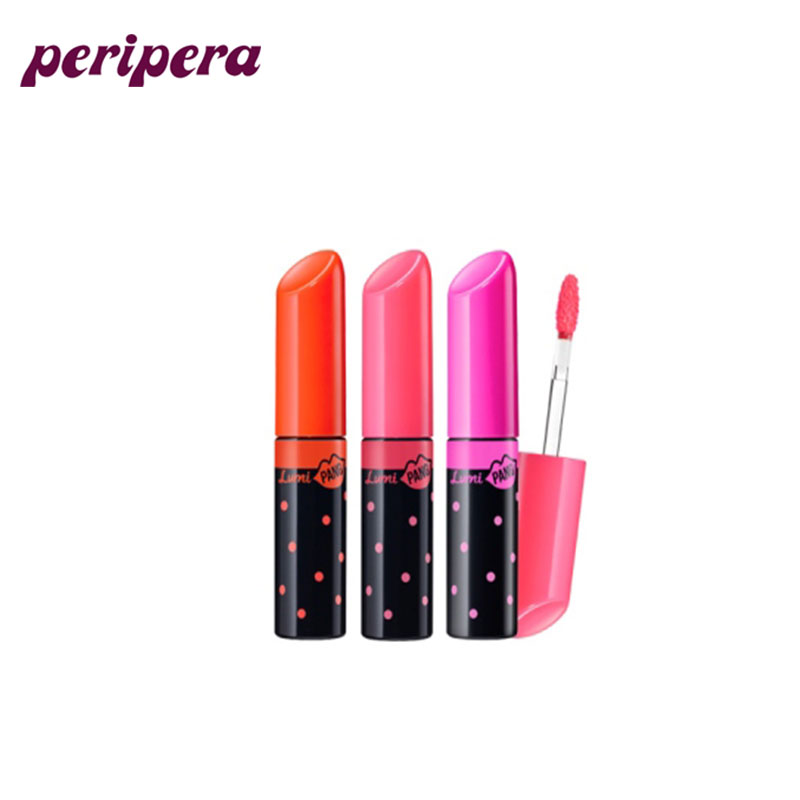 PERIPERA/菲丽菲拉染唇液唇彩不脱色滋润持久 Lumi pang 韩国直邮