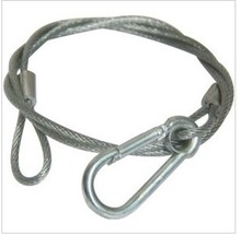 Stage Lighting Safety Rope Steel Wire Rope Rubberized Safety Rope