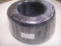 Insulation casing 4mmPVC casing black Inprint Words PVC No shrink sleeve resistant to 80-degree PVC hoses