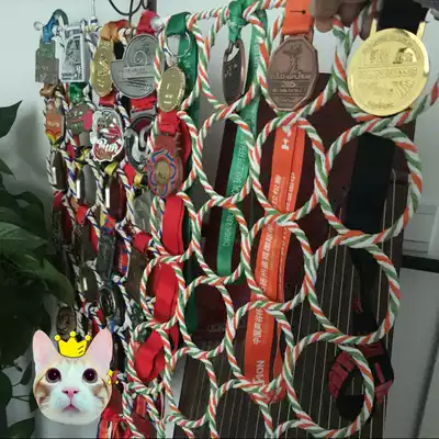 Marathon completion memorial plaque Medal riding medal rack Completion display rack Memorial Plaque display rack Medal pylons