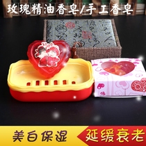 Wedding soap Knot Wedding wedding supplies rose oil soap red soap handmade soap soap soap lovers supplies