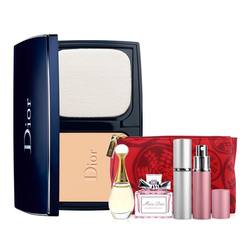 Dior/迪奥凝脂恒久粉饼10g SPF25 保湿遮瑕 细腻贴肤 持久定妆
