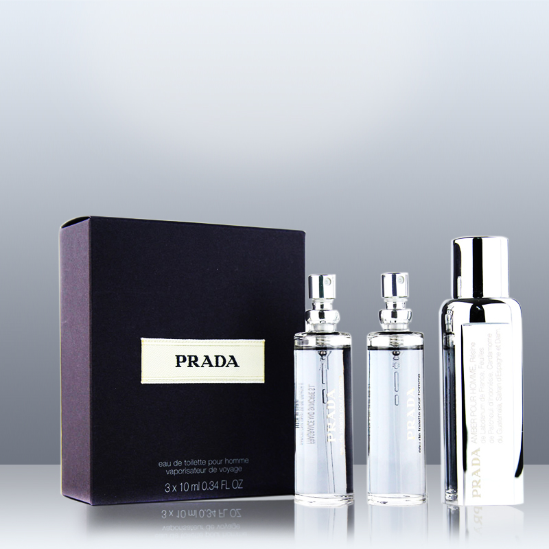Prada/普拉达 Pour Homme Edt经典同名男士淡香水10ml*3旅行便携