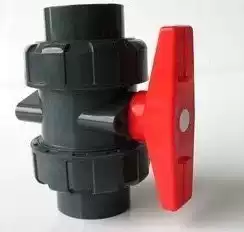UPVC double ball valve PVC double live ball valve DN15 20mm -- 110mm
