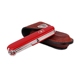 Chính hãng Vickers Swiss army dao 91mm phụ kiện da nâu trường hợp đa chức năng Swiss dao 2-4 lớp da dao gấp mini đa năng Swiss Army Knife