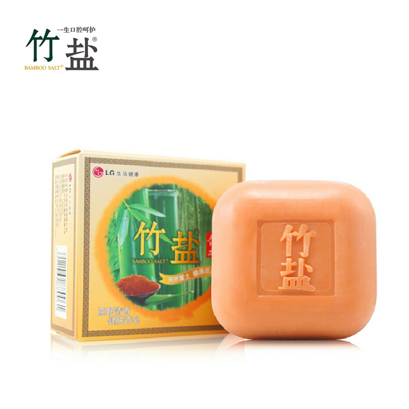 110g竹盐黄土香皂
