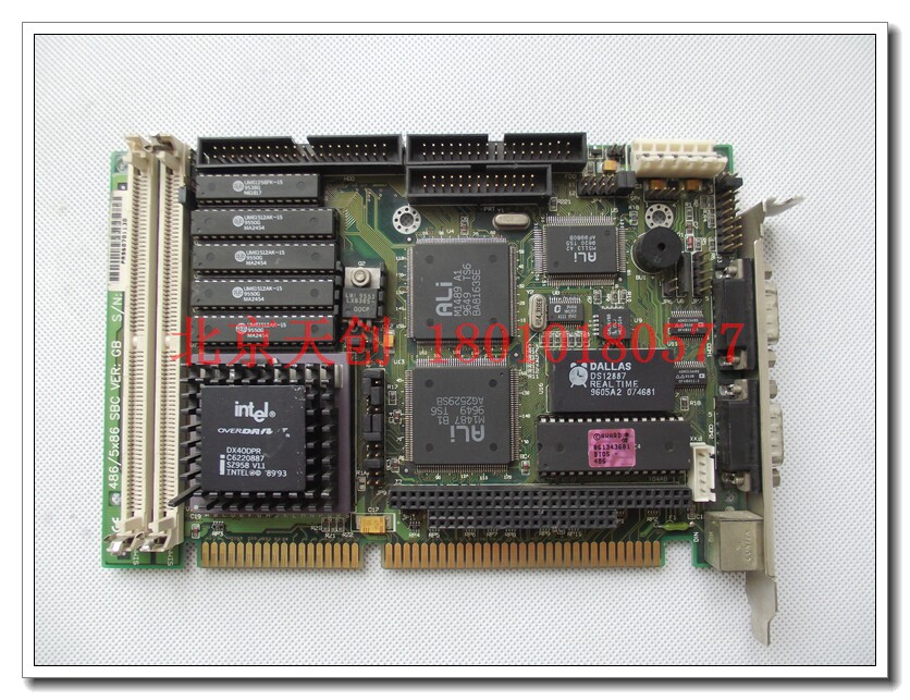 Beijing spot ARBOR 486 5X86 SBC VER: GB 486 half-length card function is normal